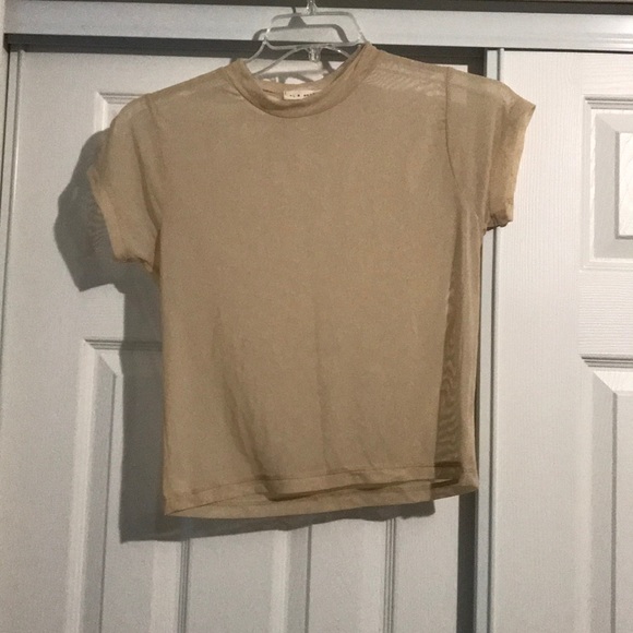 Mesh tee NWOT - Picture 3 of 4